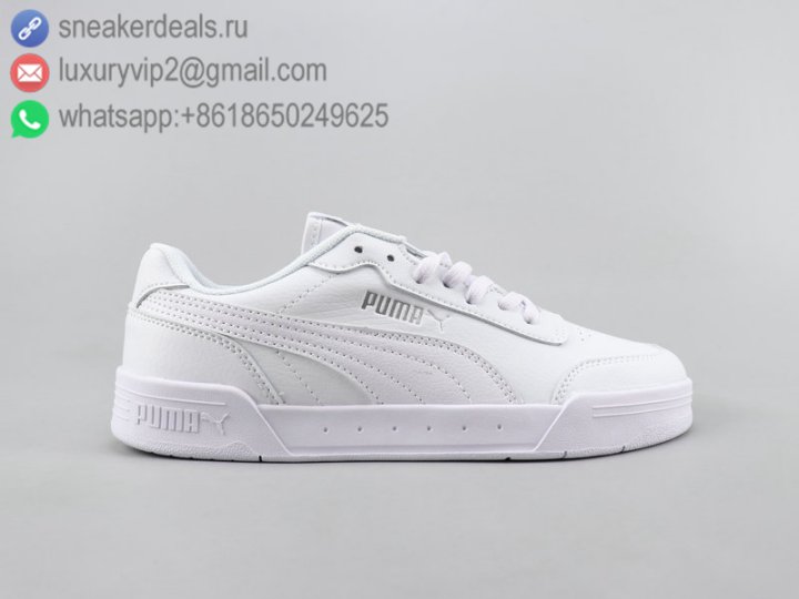 Puma Caraca Low Unisex Skate Shoes All White Size 36-44